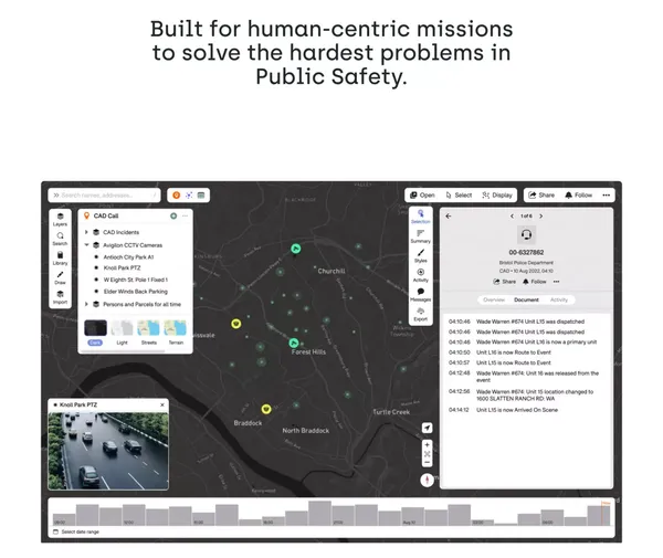 The Advanced Public Safety Platform | Peregrine - Landing design inspiration