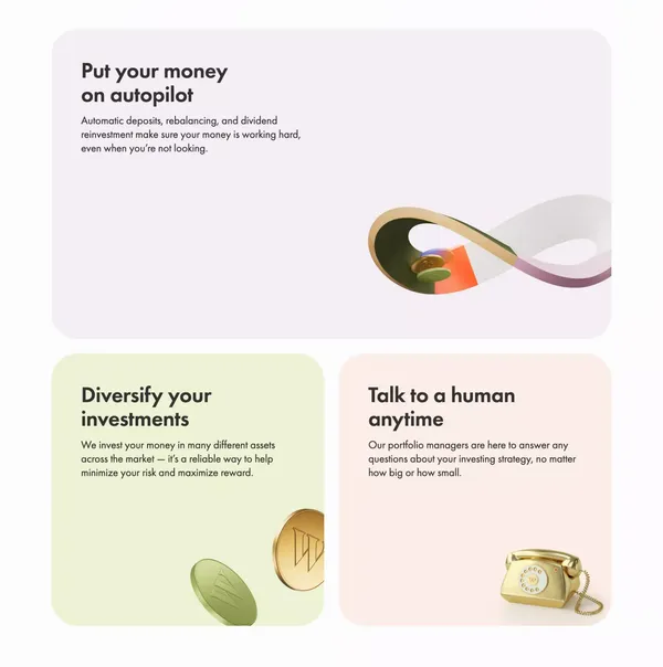 Wealthsimple: Investing, Regulated Crypto, Stocks & ETFs - Landing design inspiration