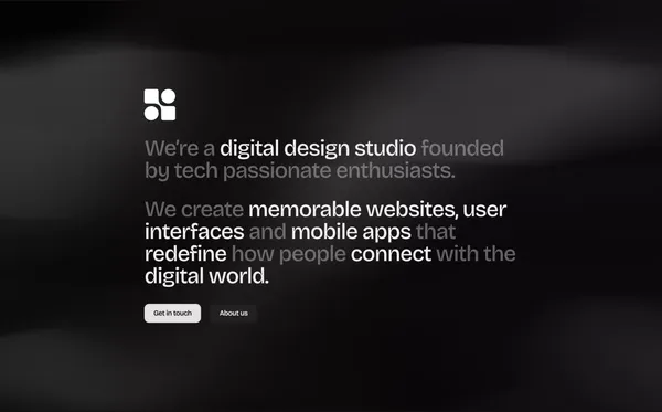 dhero.studio — Turning pixels into solutions - Landing design inspiration