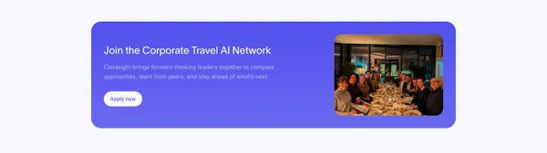 Clarasight – The AI Platform for Enterprise Travel & Expense - Landing design inspiration