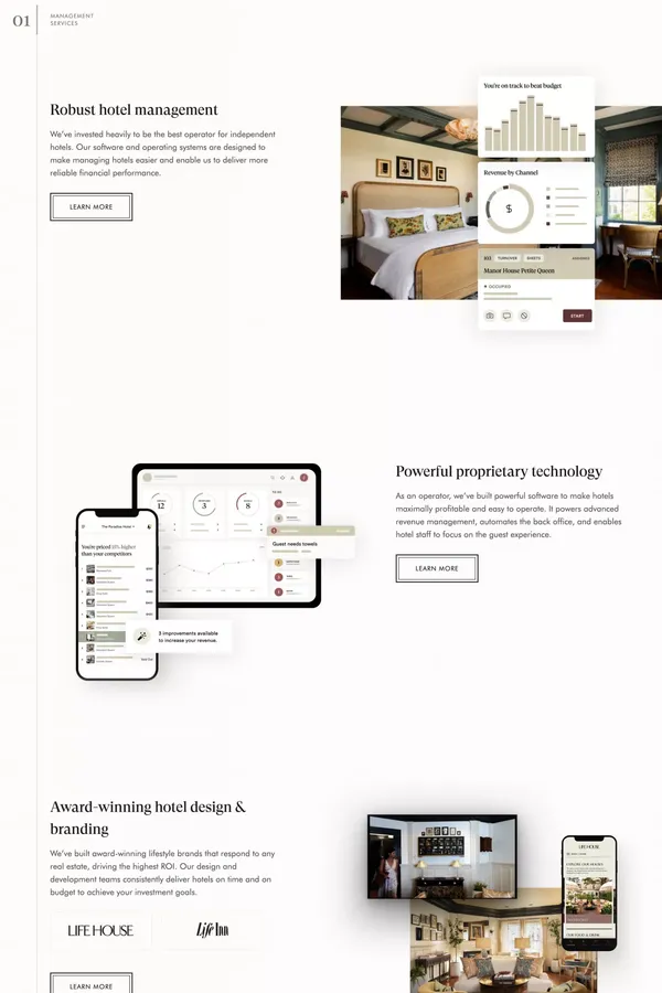 Life House - Landing design inspiration
