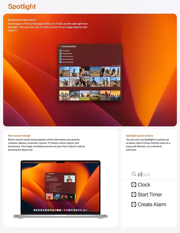 macOS Ventura Preview - Apple - Landing design inspiration