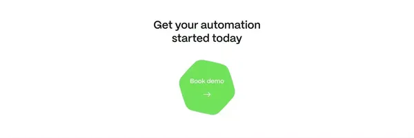 Process order requests automatically. - Landing design inspiration