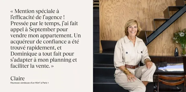 September — Agence immobiliÃ¨re contemporaire - Landing design inspiration