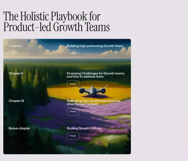 Growthmates with The Holistic Growth Playbook - Landing design inspiration