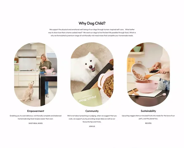 Cooking for Your Dog Simple, Nutritious and Delicious– Dogchild - Ecommerce design inspiration