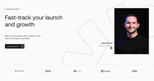 Grafit Agency | Growth-driven design for ambitious tech companies | Webflow Enterprise Partner - Landing design inspiration