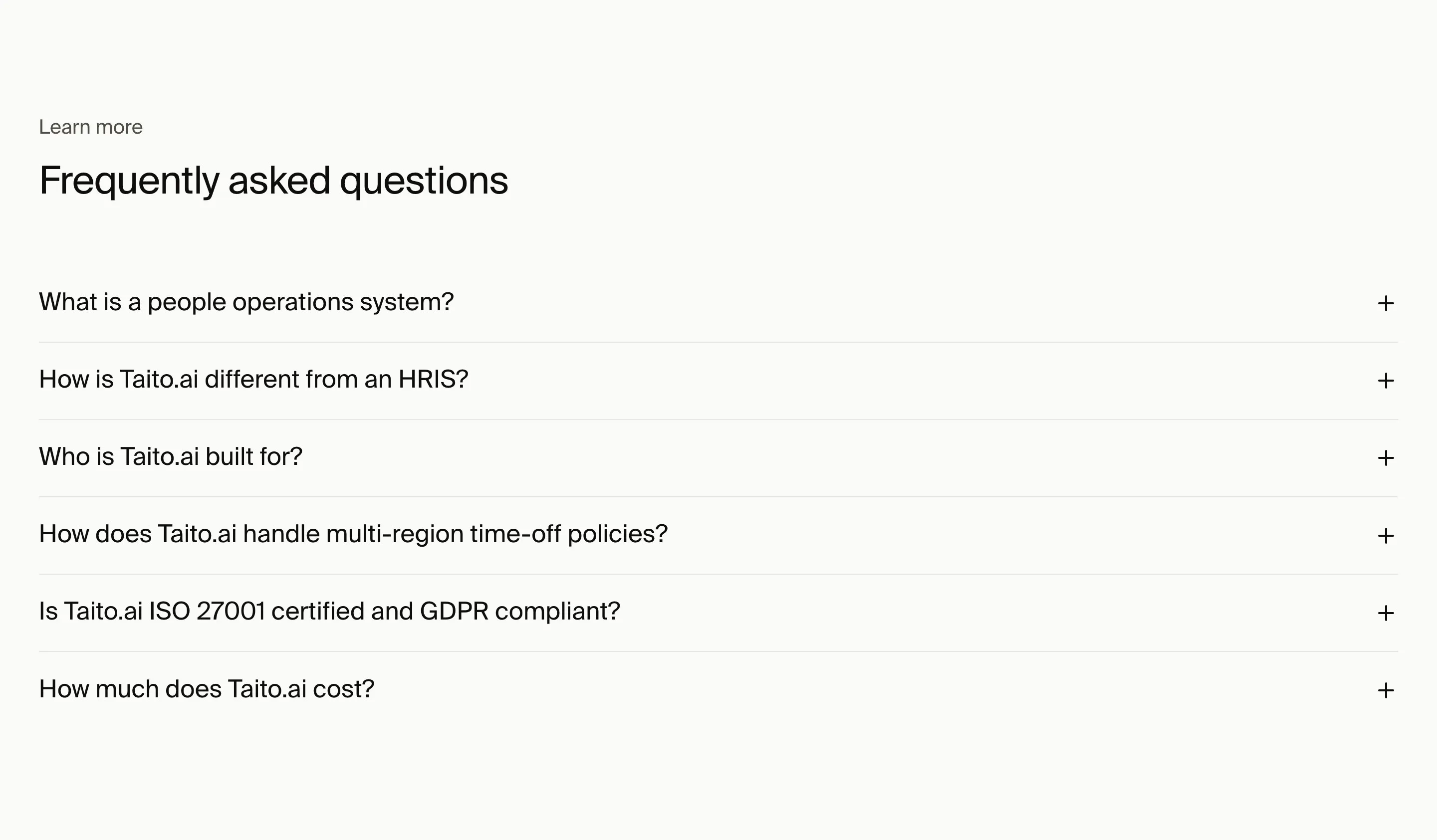 FAQ