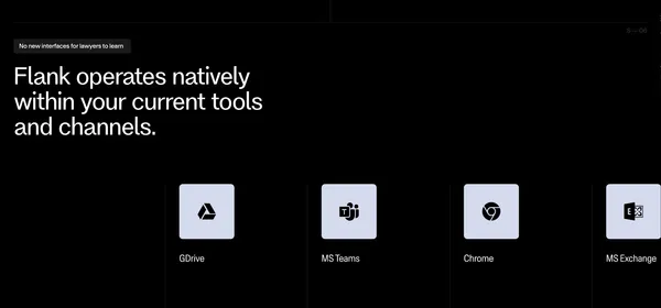 Flank | Agentic AI for Enterprise Legal - Landing design inspiration