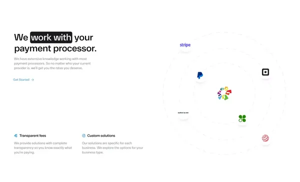 Uvid | Lowering Credit Card Processing Fees - Landing design inspiration