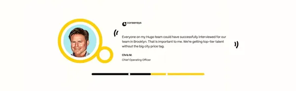 Hugo: Grow Faster with Outsourcing Excellence - Landing design inspiration