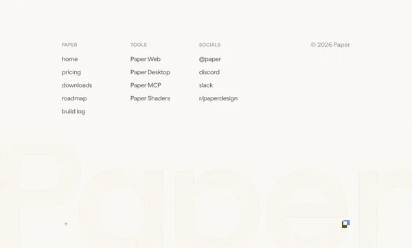 Paper – design, share, ship - Landing design inspiration