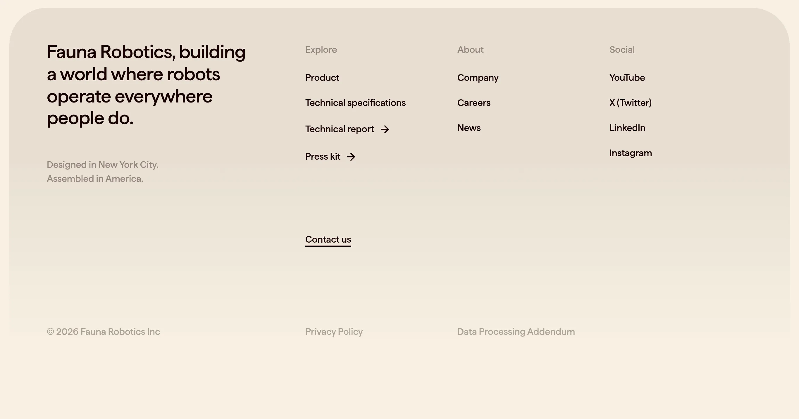 Footer