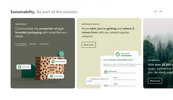 Packhelp | Custom Packaging, Design & Order Online - Landing design inspiration