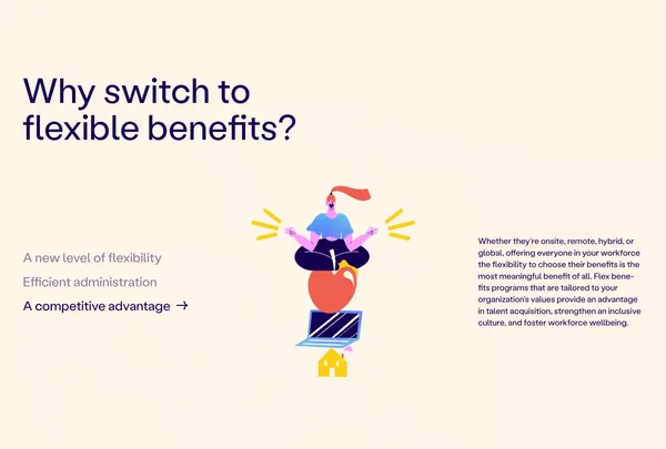 Forma | Employee benefits that flex to fit everyone’s life - Landing design inspiration