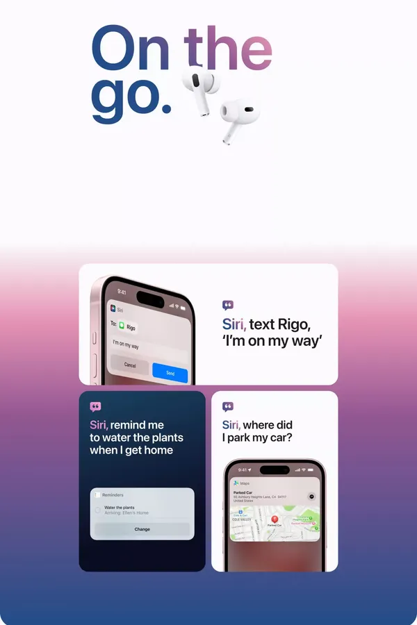 Siri - Apple - Landing design inspiration