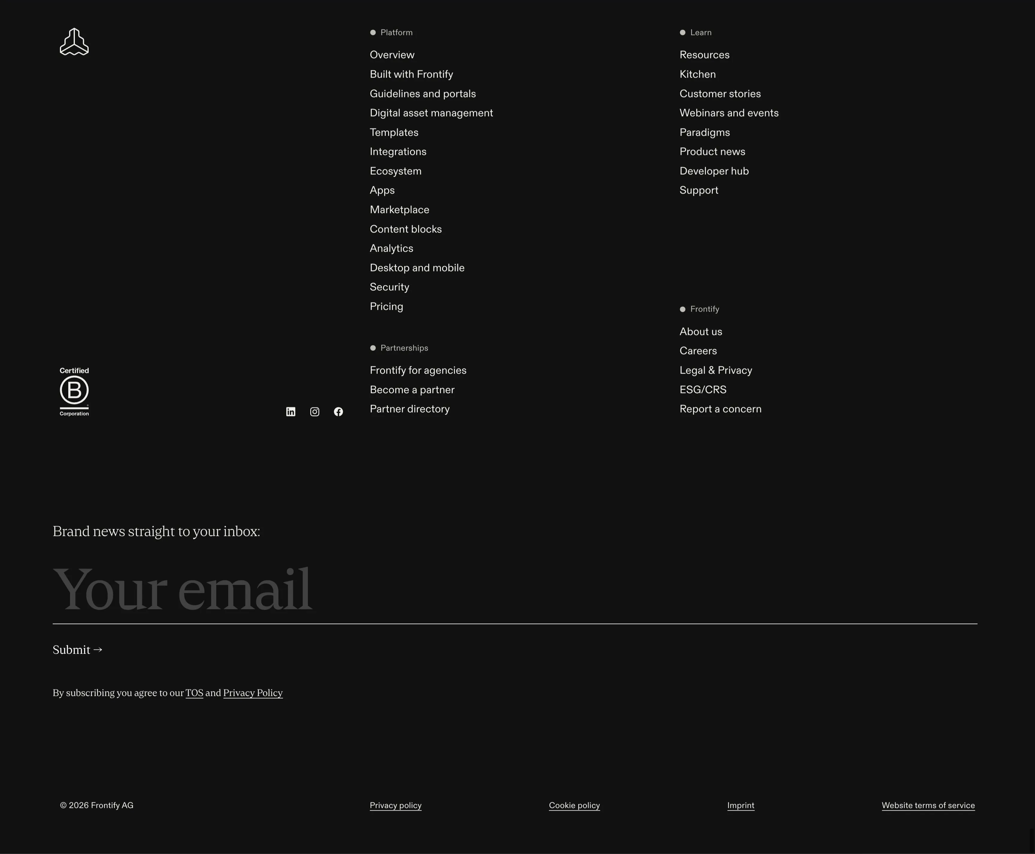 Footer