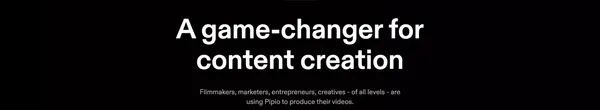 Pipio | The AI-powered video production platform - Landing design inspiration