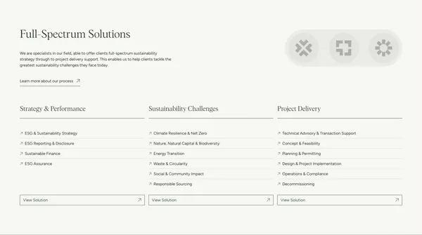 Global Leaders in Sustainability Solutions | SLR Consulting - Landing design inspiration