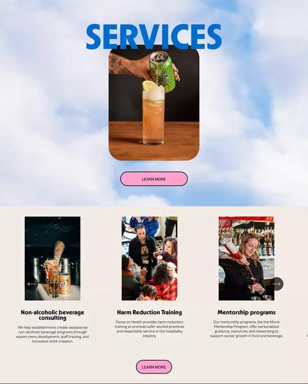 Focus on Health: Wellness for Hospitality - Landing design inspiration