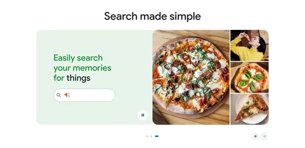Google Photos - Landing design inspiration
