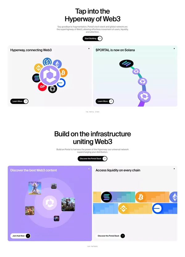 Portal Gaming - Landing design inspiration