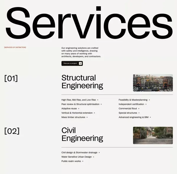 Entuitive | Structural & Civil Engineering - Landing design inspiration