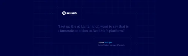 ReadMe · Developer-friendly API documentation - Landing design inspiration