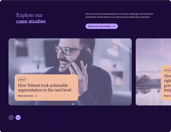 Empower Your Business | Boobook Data-Driven Insights - Landing design inspiration