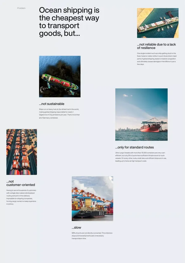 Cargokite - Landing design inspiration