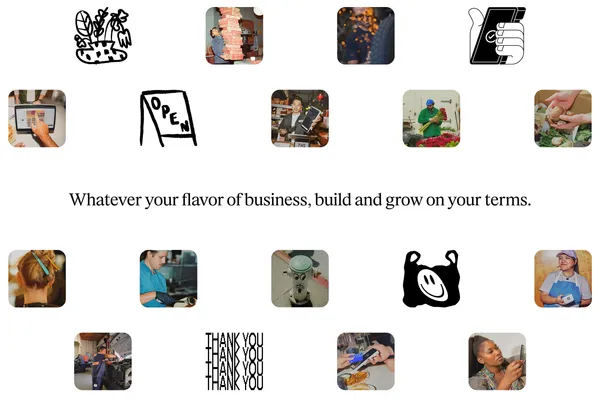 Power your entire business | Square - Landing design inspiration