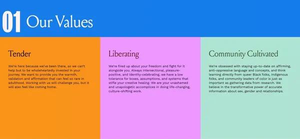 LGBTQ Counseling & Gender Therapy | The Expansive Group - Landing design inspiration