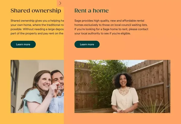 Sage Homes | Providers of quality, affordable homes - Landing design inspiration