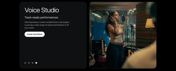 Moises App: The Musician's App | Vocal Remover & much more - Landing design inspiration