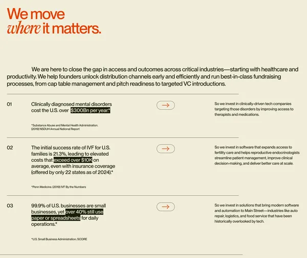 Dria Ventures | Early-Stage Venture Capital - Landing design inspiration