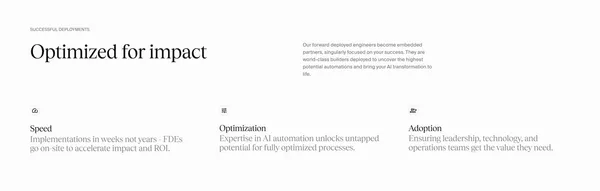 HappyRobot | AI workers handle end-to-end tasks at scale. - Landing design inspiration