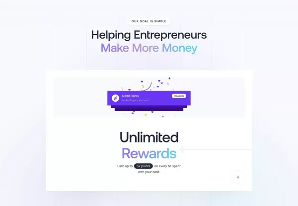 Winden: Business Banking for Entrepreneurs - Landing design inspiration