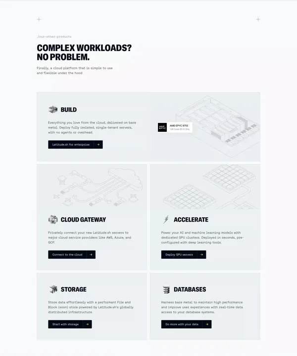 Latitude.sh | The global platform for bare metal - Latitude.sh - Landing design inspiration