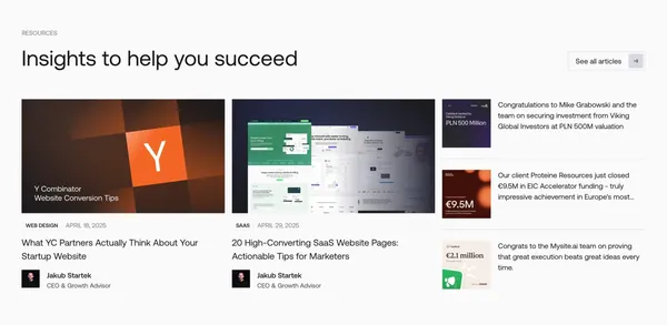 Grafit Agency | Growth-driven design for ambitious tech companies | Webflow Enterprise Partner - Landing design inspiration