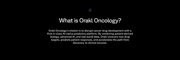Orakl Oncology - Landing design inspiration