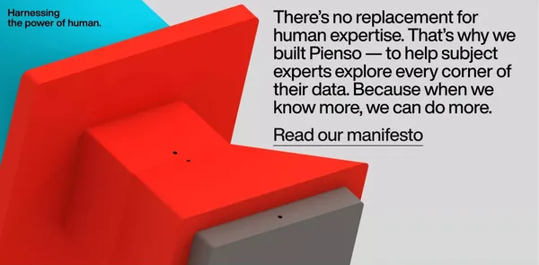 Pienso - Landing design inspiration