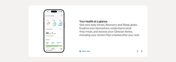 Holo - Your companion for lifelong vitality. - Landing design inspiration