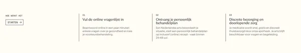 Menkind - Landing design inspiration