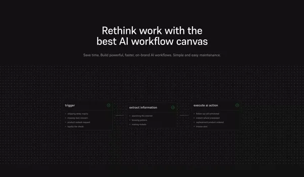 Applied Labs | Automate Work - Landing design inspiration