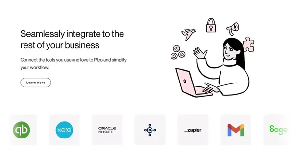 Smarter spending for your business - Pleo - Landing design inspiration