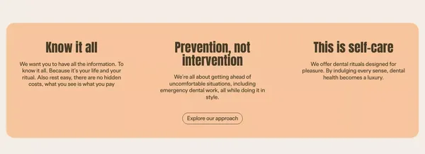 Dentist in Darlinghurst | Sage Space - Landing design inspiration