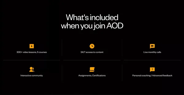 The Art of Documentary - Landing design inspiration