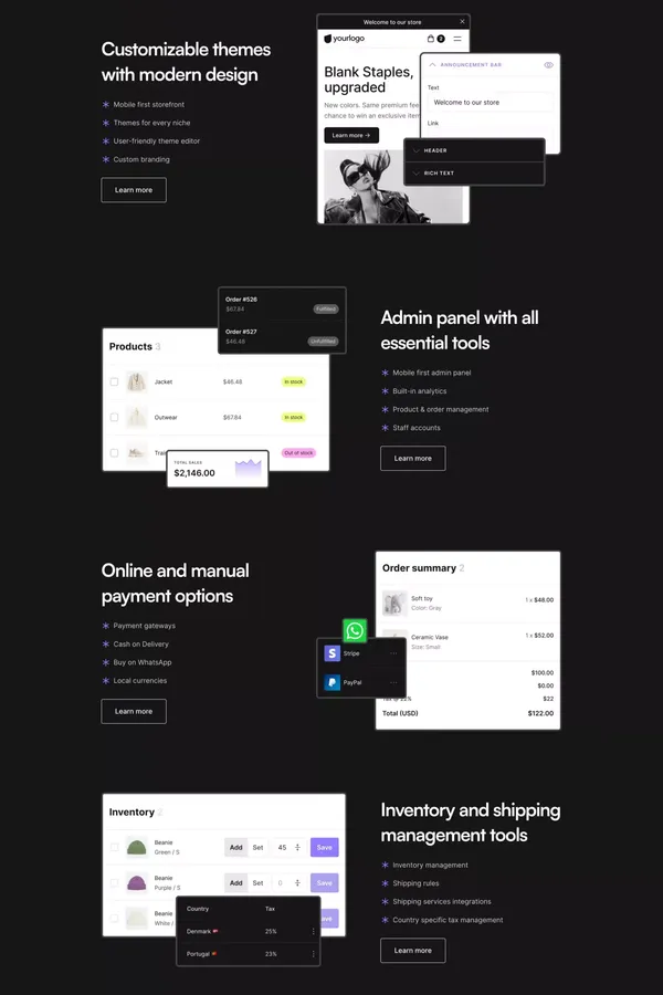 Uvodo - Landing design inspiration