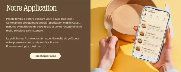 CALA - Du Soleil Dans Vos Assiettes - Landing design inspiration
