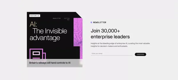 AI Software for Labs and Enterprise | Invisible Technologies - Landing design inspiration